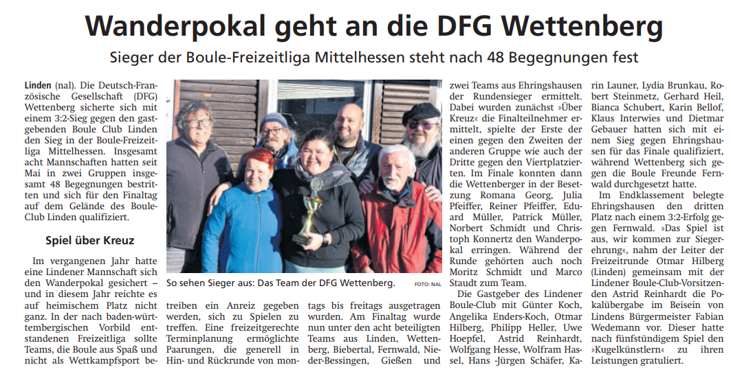 DFG Pokalgewinner
